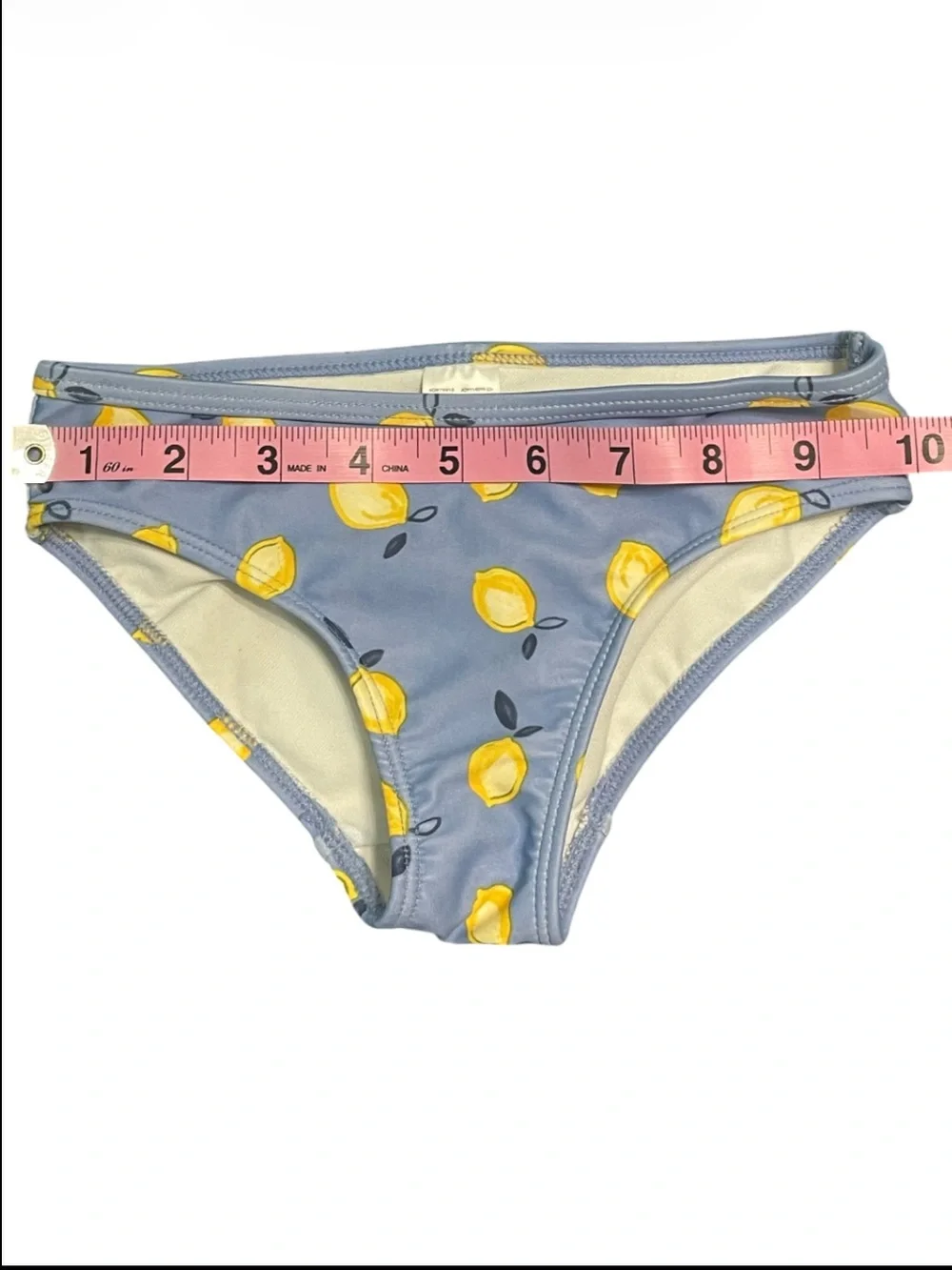 Carter's Blue Lemon Print Rashguard Two-Piece Swim Set